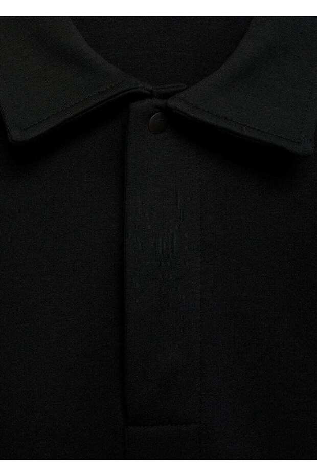 Rahat Kesim Pamuklu Polo Gömlek - 8