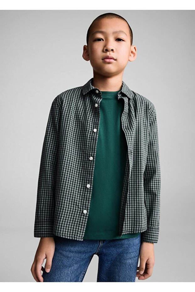 Mini Kareli Gömlek - 1