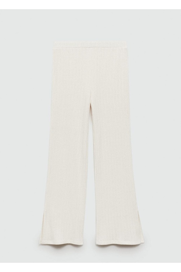 Düz kroşe pantolon - 3