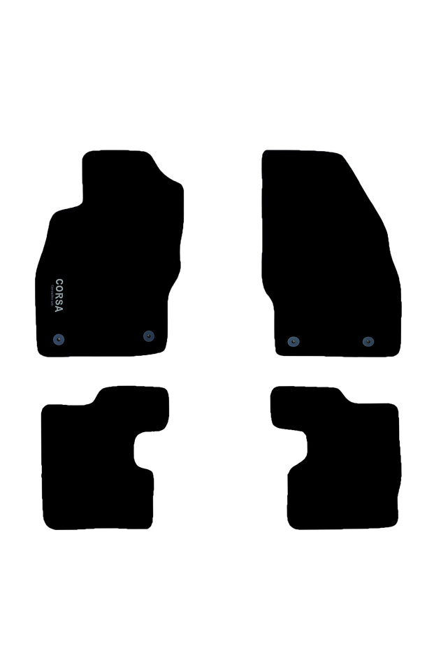 Opel Corsa D 2006-2014 Halı Paspas - 2