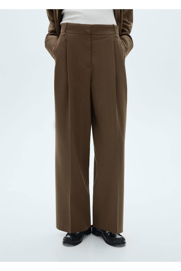 Çizgili Pantolon - 1