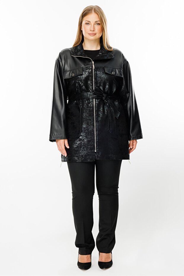 Modailgi Torba Cepli Deri Kap Siyah - 1