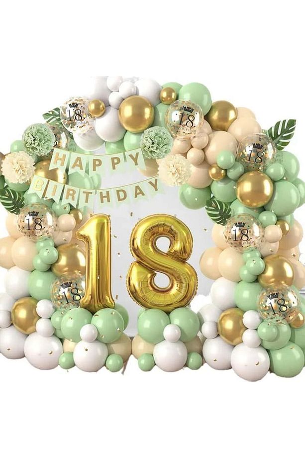 18 YAŞ BALON ZİNCİR SET - 1