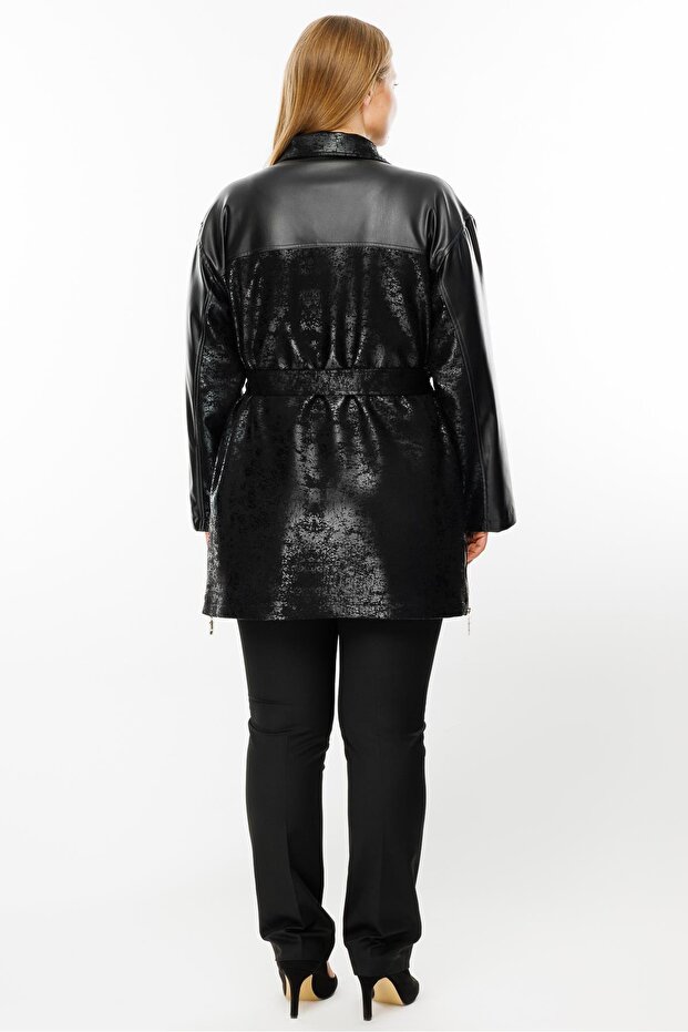 Modailgi Torba Cepli Deri Kap Siyah - 5