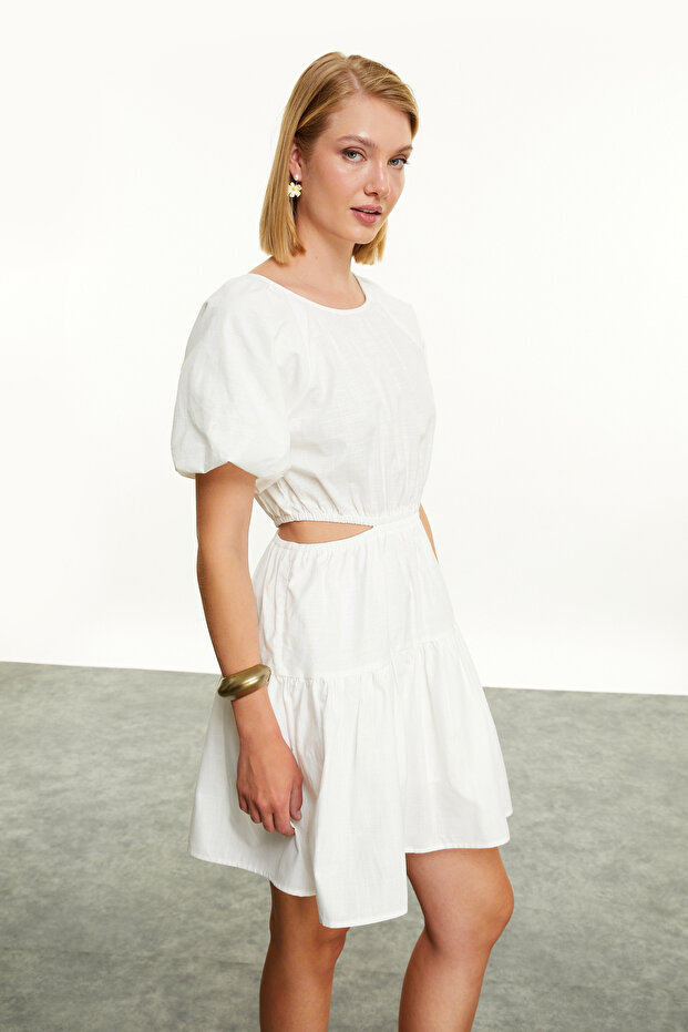 MİNİ KLOŞ ELBİSE - 4