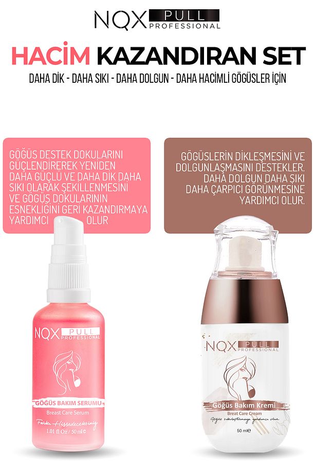 Gögüs Büyütmeye % Dikleştirmeye A.f.r.o.d.i.z.y.a.k. Seanslı Yardımcı Bakım 2li Özel Seti - 3