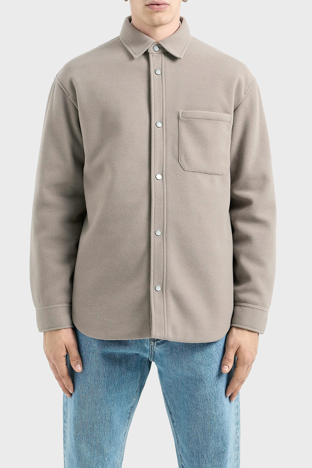 Cotton Logo Loose Fit Shirt Men's Shirt 6Dzb33 Zn5Pz 17Ac