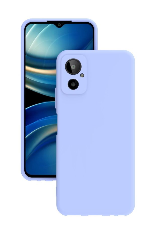General Mobile Gm 23 Se Case Silicone Rubber Back Cover with Camera Protection
