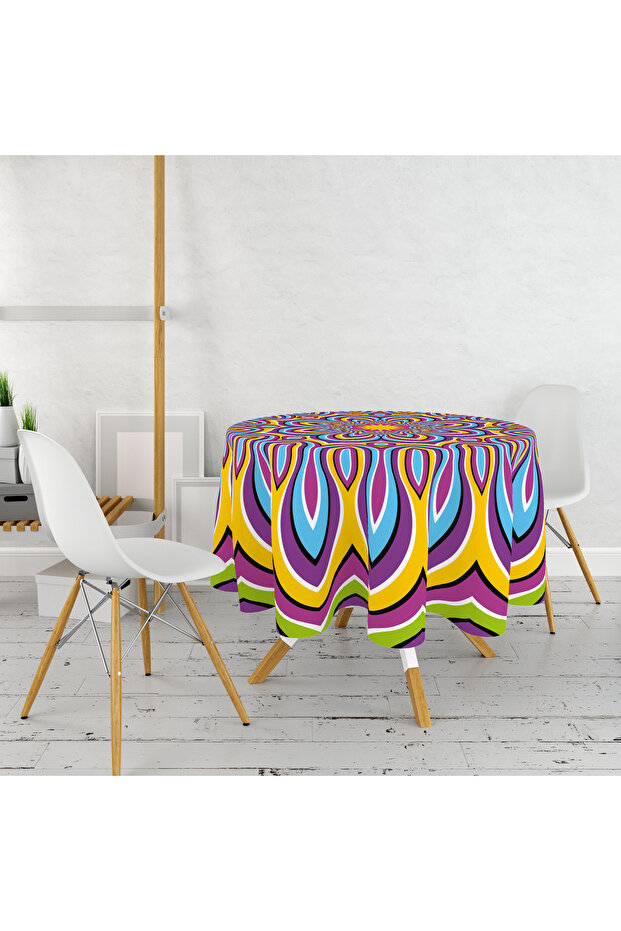 Digital Printed Round Tablecloth - Bukelemun