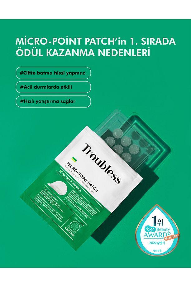 Micro Point Patch Mikro İğneli Teknolojiyle Kore Üretimi Çay Ağacı Özlü Akne Ve Sivilce Bandı 9'lu - 4