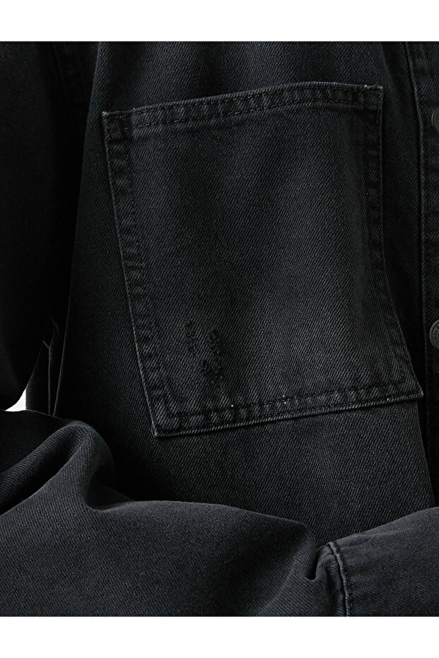 Denim Shirt Jacket - 6