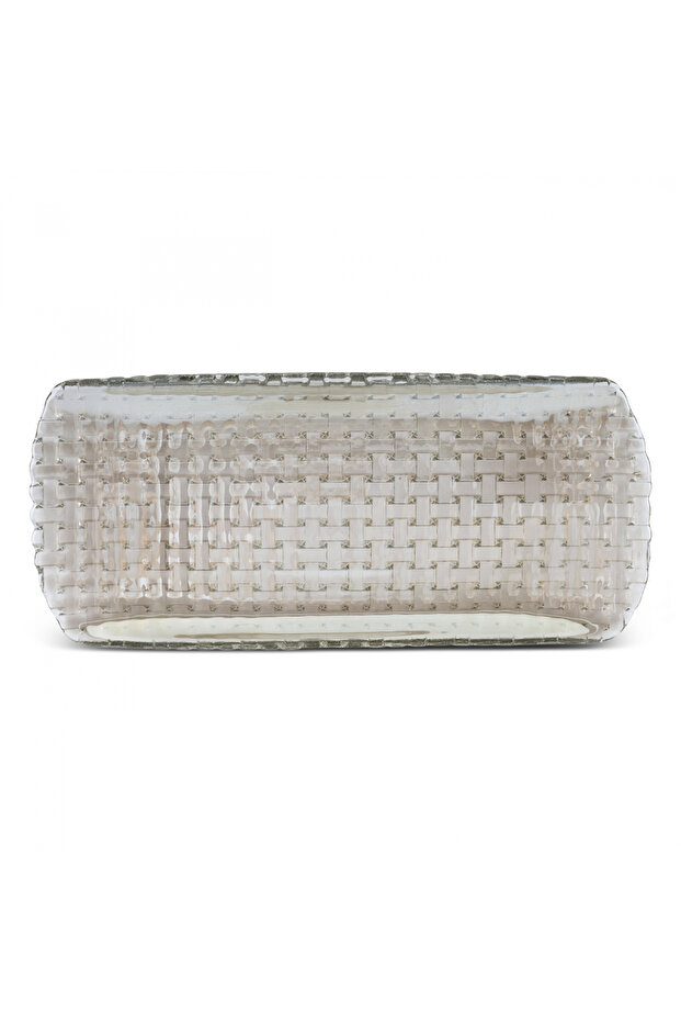 Braid Lüsterli Cam Kayık Tabak 29x8,5 Cm - 2