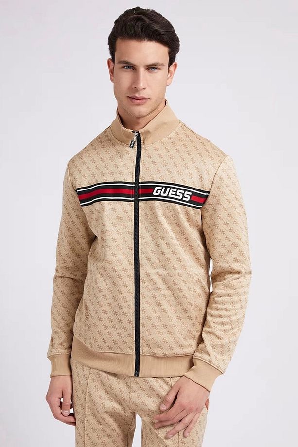 KORBIN FULL ZIP TRAC Erkek Bej Eşofman Üstü Z2BQ06FL04Q-P13W - 1
