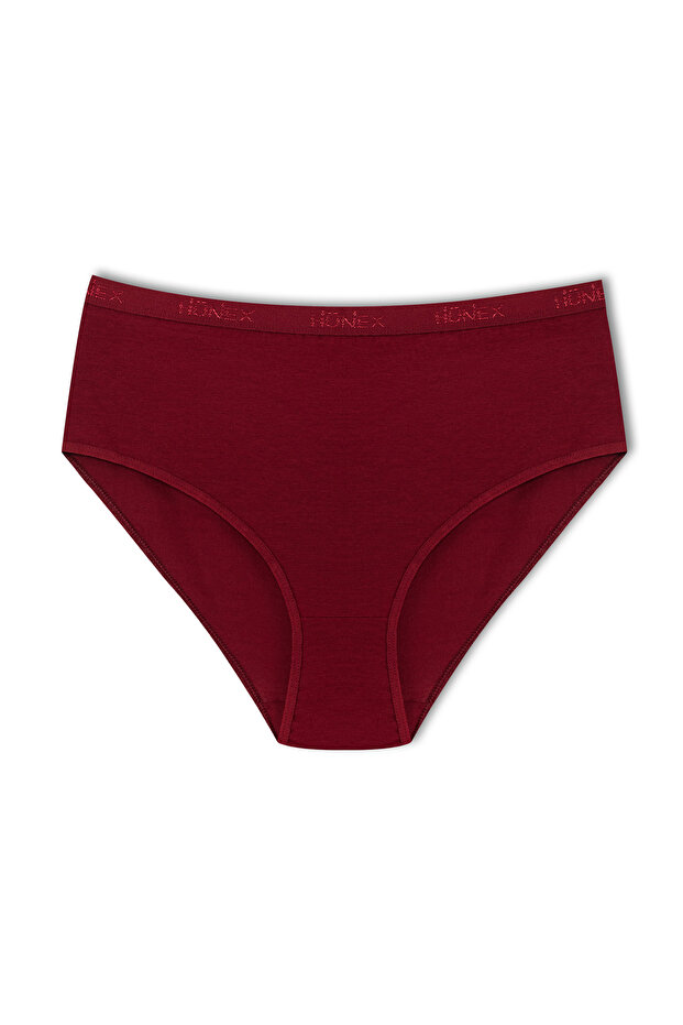 Cotton High Waist Large Size Women's Panties