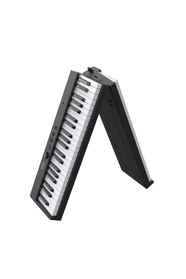 Jdp-8830 Katlanabilir Bluetooth Şarjlı Piyano - Siyah - 2
