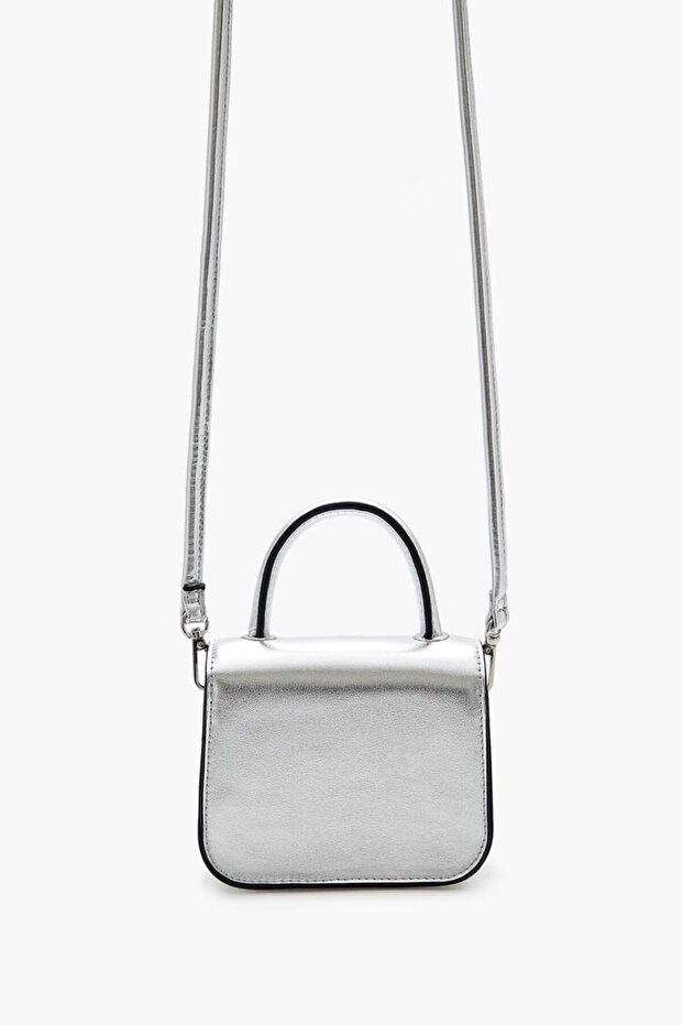 Metalik Kutu Çanta - 4