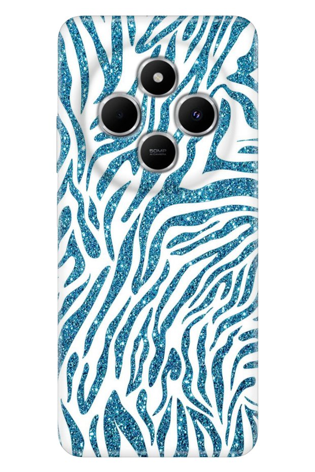 Xiaomi Redmi 14C 6.88" Case Patterned Printed Silicone Shimmering Zebra