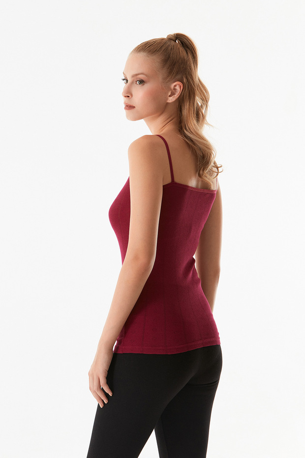 Dantelli Askılı Atlet - 5