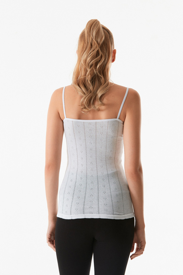 Dantelli Askılı Atlet - 3