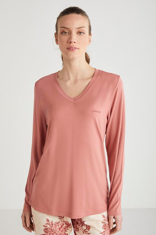 Yumuşak dokulu pijama takımı - 2