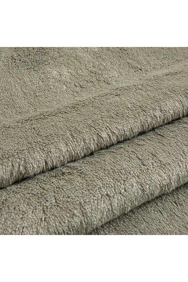 Solid El Havlusu 33x33 cm Açık Yeşil - 4