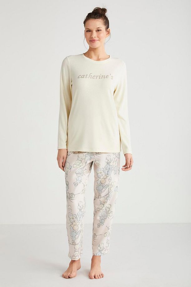 Yumuşak dokulu pijama takımı - 1