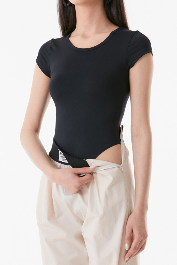 Basic Bisiklet Yaka Body - 7