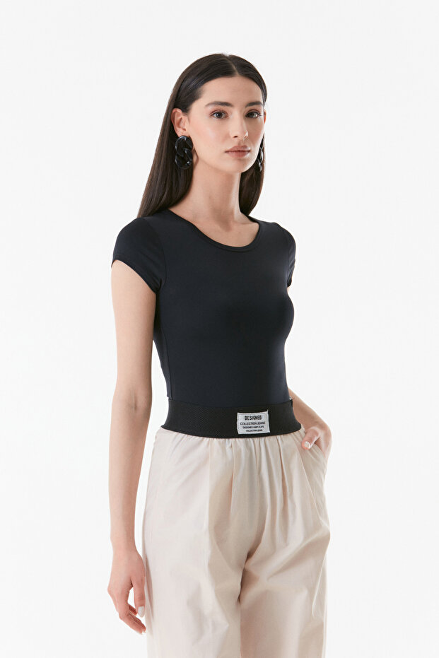 Basic Bisiklet Yaka Body - 5