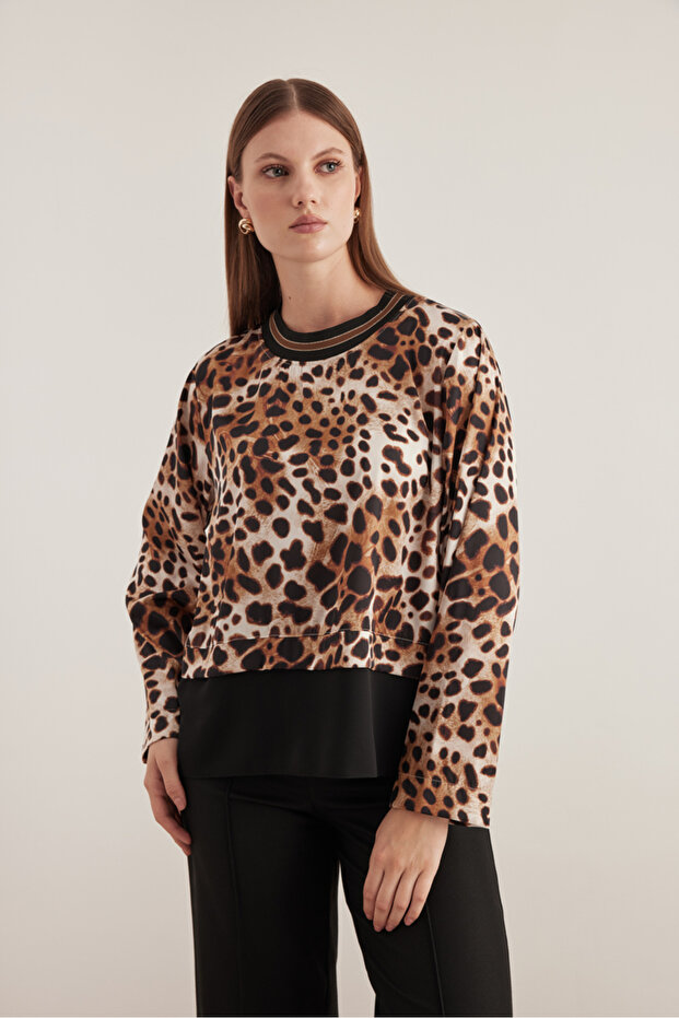 Garniliı Leopar Bluz - 1