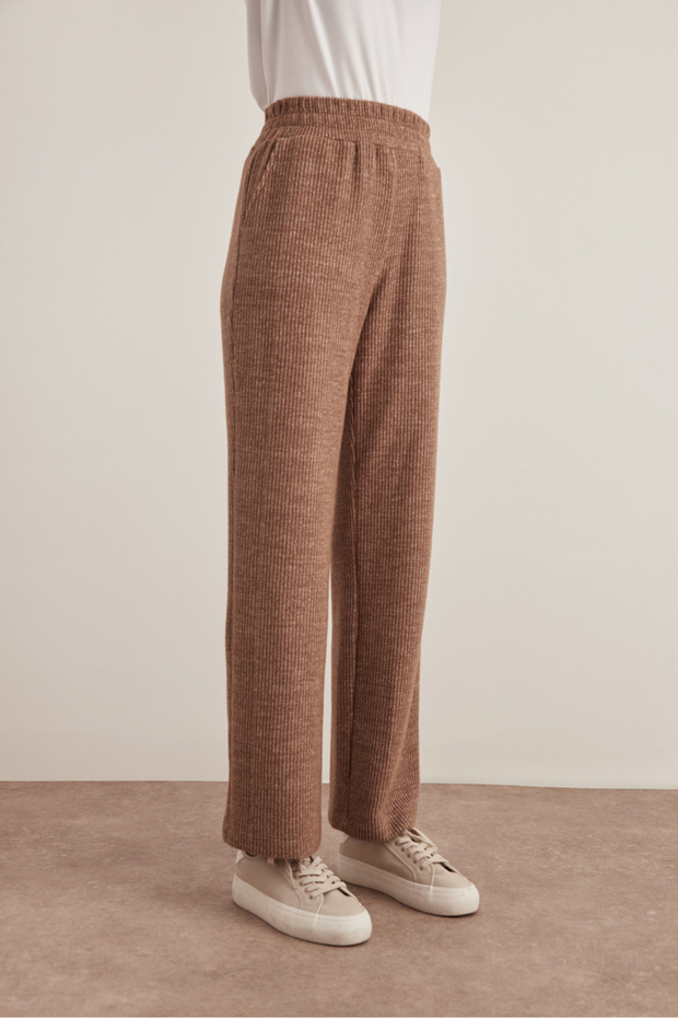 Triko Beli Lastikli Pantolon - 3