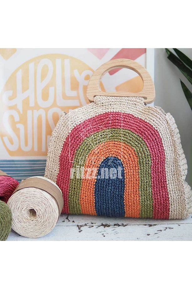 Çile Kağıt İp Kahve Gümüş Simli 400G - 2