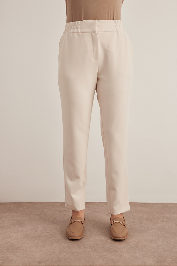 Bel Lastikli Pantolon - 2