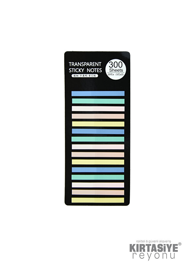 Small Size Thin Brace Postit - 300 Pieces
