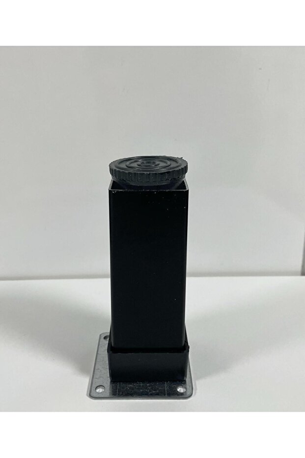 KARE SİYAH 12CM AYARLI AYAK