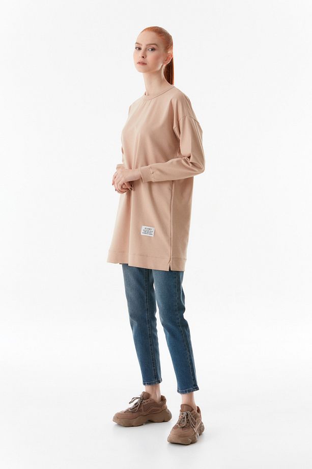 Fullamodest Basic Bisiklet Yaka Tunik - 4