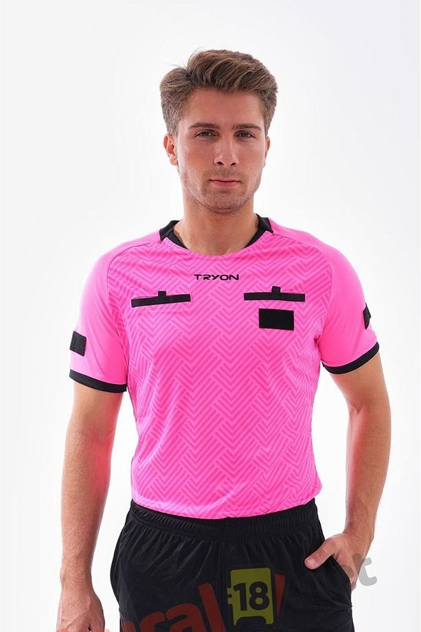 Hakem Forma, Kısa-Uzun Kol, Pembe 1018050-M - Uzun Kol - 1