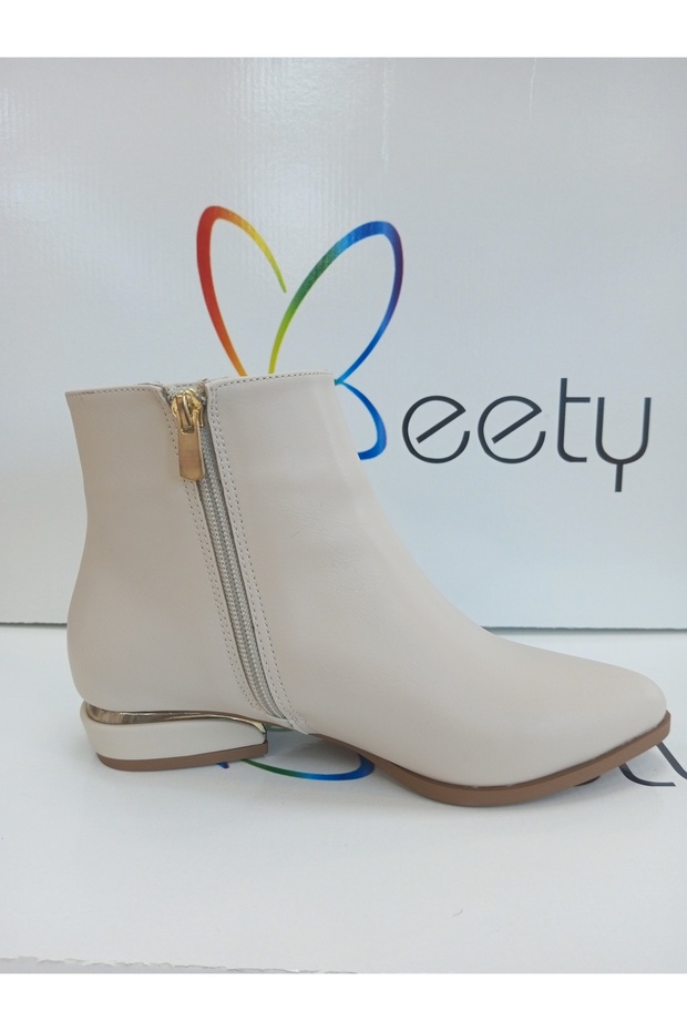 Moda rüzgar bej rengi bot - 2