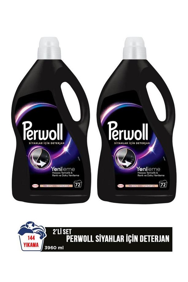 Siyahlar İçin Sıvı Deterjan 3.950 ml x2 – Yoğun Renk Koruma ve Derin Temizlik - 1