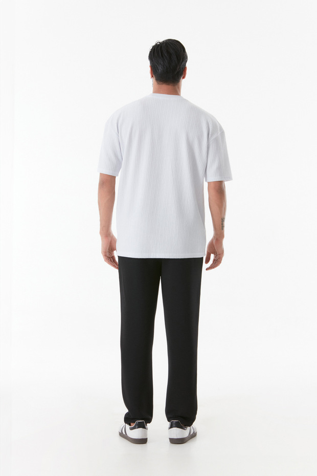 Basic Fitilli Tişört - 3