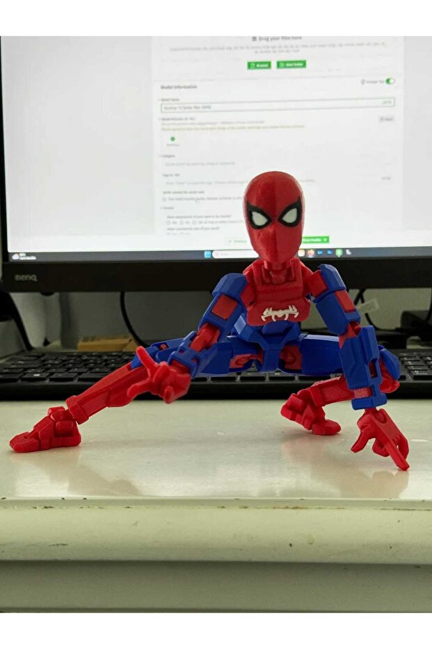 Dummy Spiderman: Hareketli Mini Figür - 5