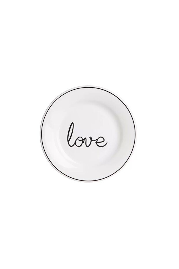 Lfh Hope Love Dessert Plate - 17 Cm
