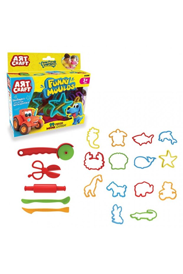 Art Craft Eğlenceli Kalıplar 19 Parça - 8