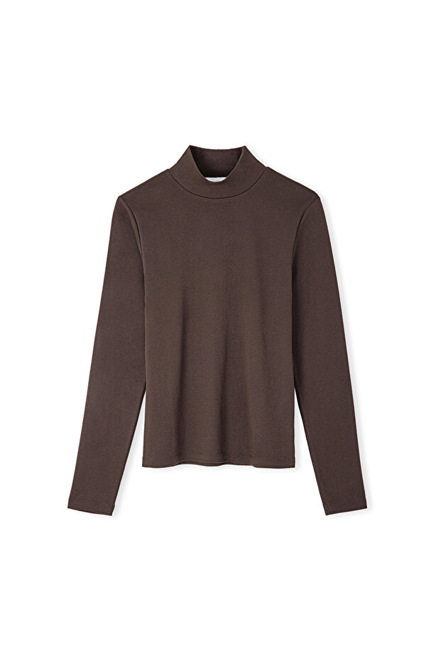 Basic turtleneck t-shirt - 3