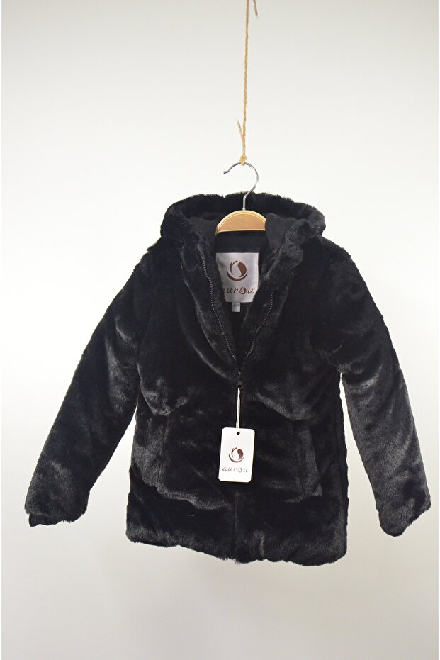 Furry Plush Coat - 1