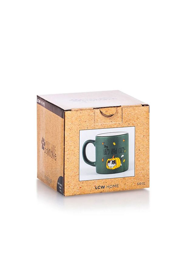LCW HOME Karışık Baskılı Baskılı Seramik Kupa 320 Ml - 5