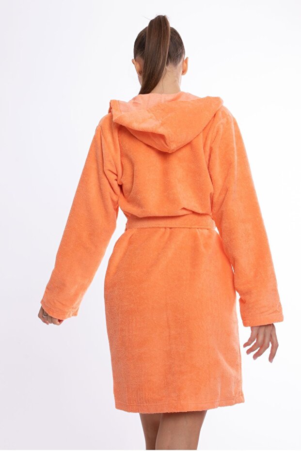 Lüks Bambu Kapşonlu Bornoz Mini - 6