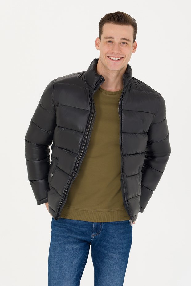 Men's Black Coat 50271094-Vr046