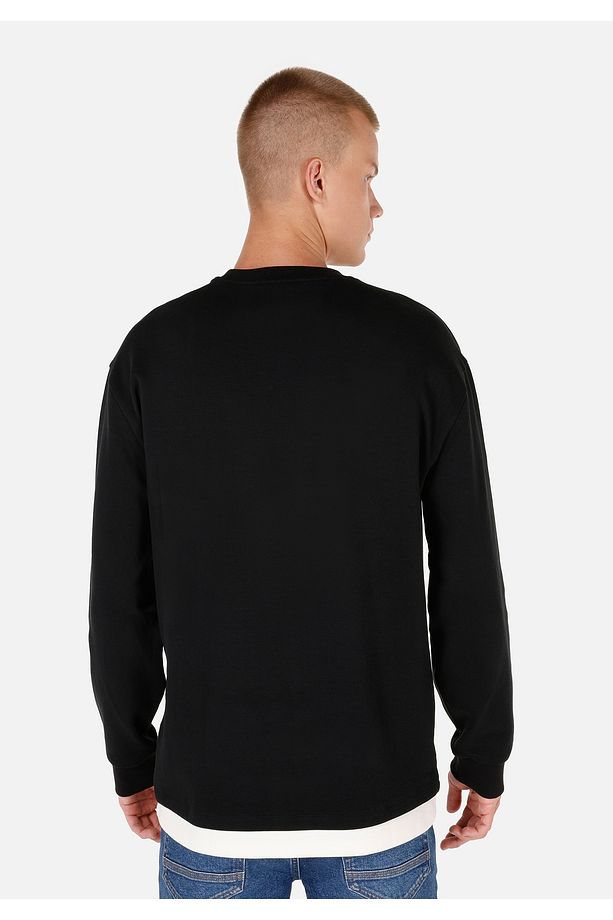 Siyah Erkek Tshirt U.kol - 8