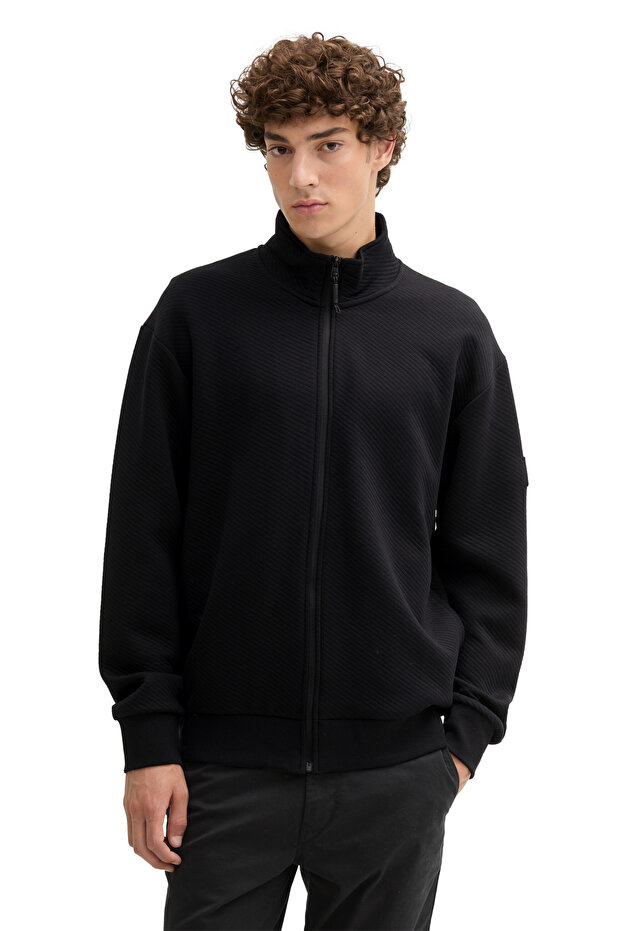 Structured Sweat Jacket - 3