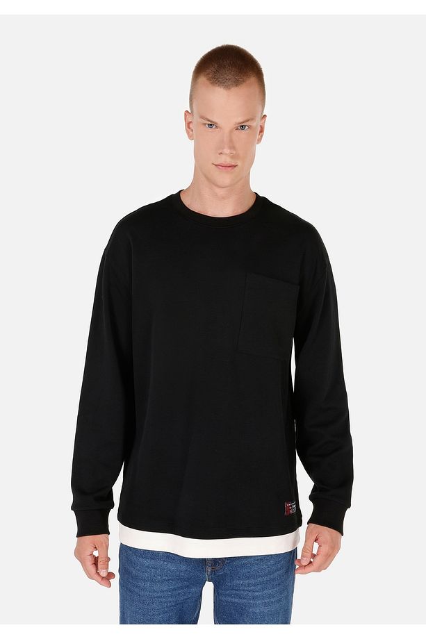 Siyah Erkek Tshirt U.kol - 7